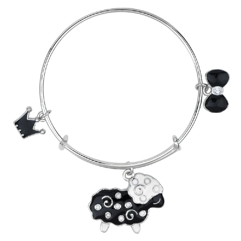 Trending Jewelry Now At Unbeatable Prices Mahi Ship, Crown & Boo Shaped Enamel Work Charm Bracelet with Rhodium Plated for Girls (BRK1100892R) Trending Jewelry Now At Unbeatable Prices Mahi Ship, Crown & Boo Shaped Enamel Work Charm Bracelet with Rhodium Plated for Girls (BRK1100892R)
