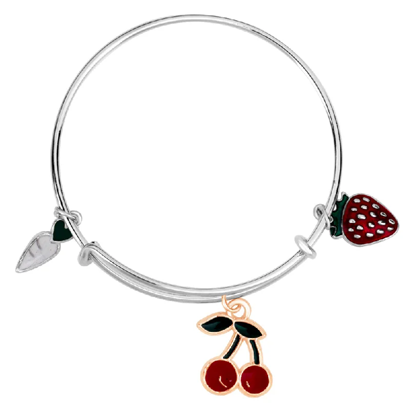 Limited-Time Jewelry Sale – Don't Miss These Deals Mahi Strawbery Cherry & Radish Shaped Enamel Work Charms Kids Bracelets for Girls (BRK1100961M) Limited-Time Jewelry Sale – Don't Miss These Deals Mahi Strawbery Cherry & Radish Shaped Enamel Work Charms Kids Bracelets for Girls (BRK1100961M)