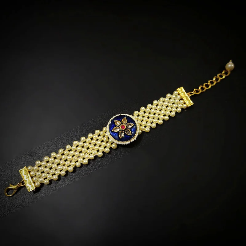 Discounted Luxury Jewelry – Shine Without The Splurge Manisha Jewellery Kundan Stone Stylish Bracelet Discounted Luxury Jewelry – Shine Without The Splurge Manisha Jewellery Kundan Stone Stylish Bracelet