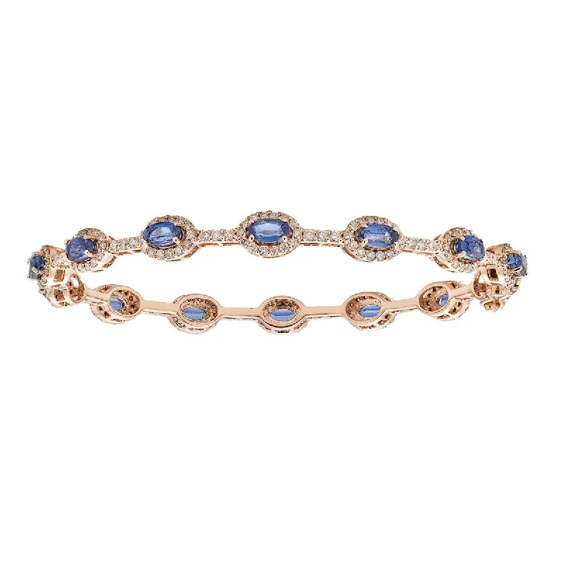 Grab Stylish Jewelry Before The Sale Ends Olivia Kyanite Rose Gold Bangle