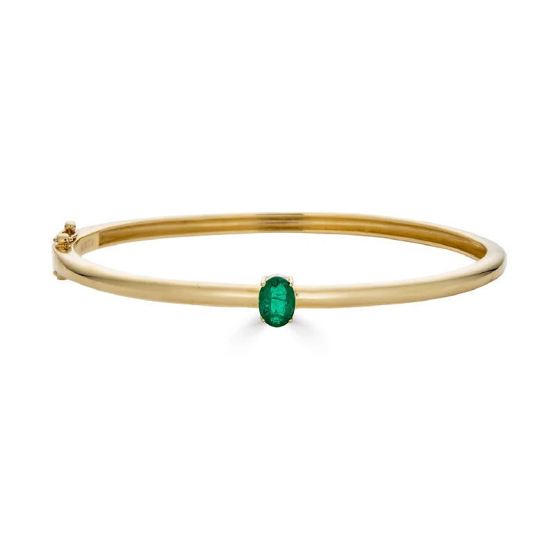 Luxury Jewelry At Unbeatable Discounts Emerald Gold Bangle