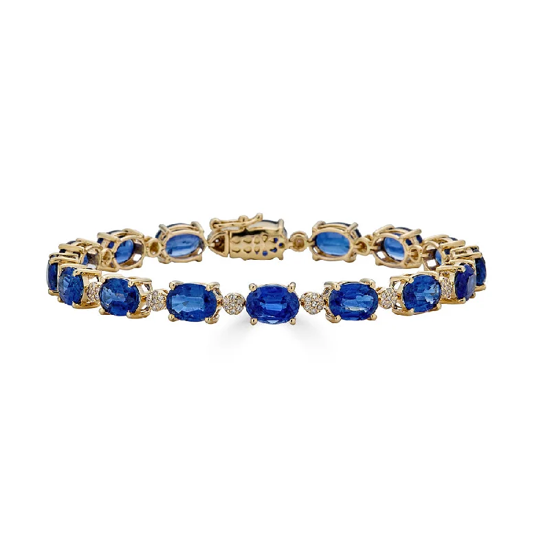 Exclusive Jewelry Markdowns – Limited-Time Offer Oval Shaped Sapphire Tennis Bracelet Exclusive Jewelry Markdowns – Limited-Time Offer Oval Shaped Sapphire Tennis Bracelet
