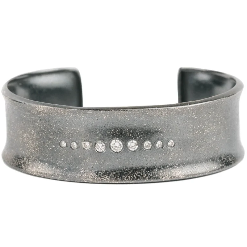 Huge Markdowns On Premium Jewelry Styles Oxidized Silver Horizon Cuff