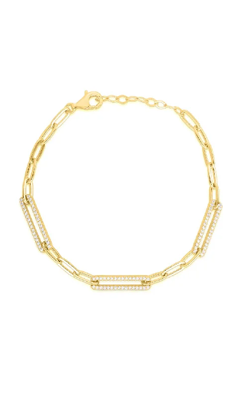 Seasonal Jewelry Sale – Upgrade Your Style Today Paperclip Chain Link Bracelet