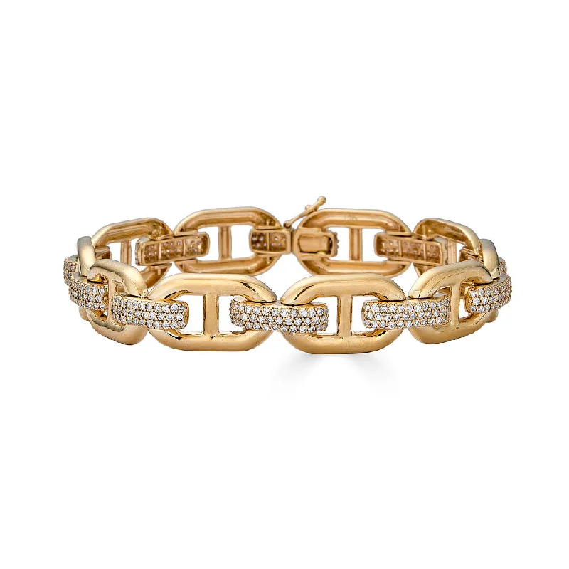 Bold And Beautiful Jewelry Now At Irresistible Prices Pave Diamond Link Bracelet