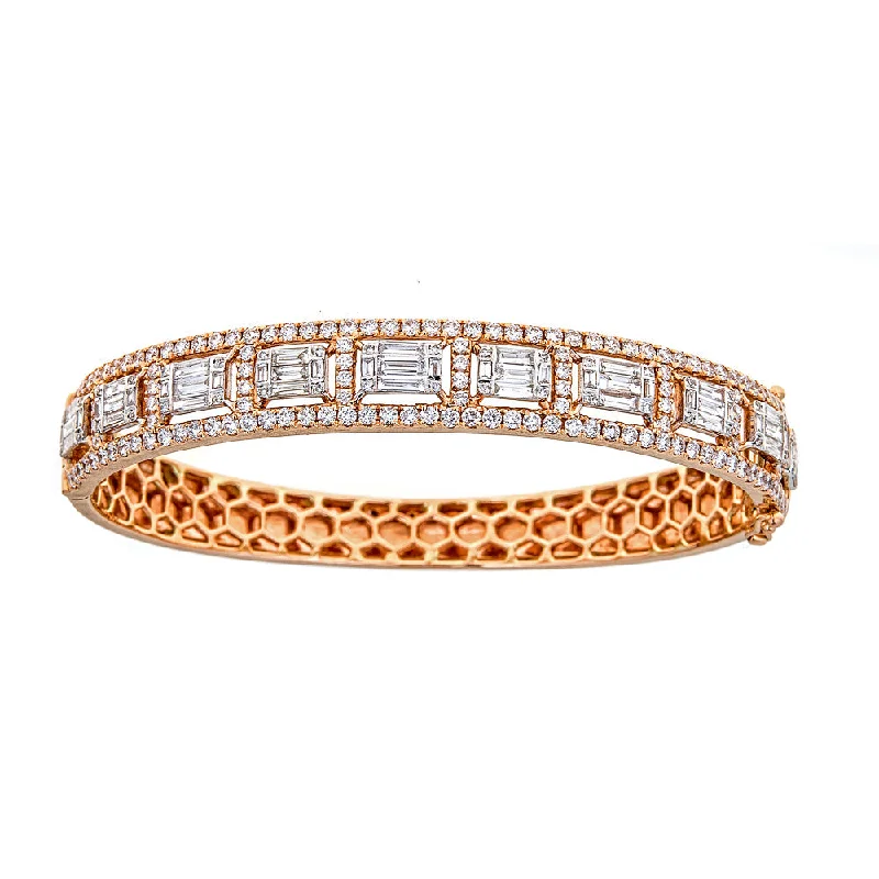 Shop Fine Jewelry With Exclusive Savings Rose Gold Emerald Bangle