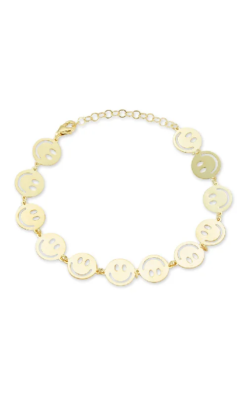 Trending Jewelry Styles Now At Limited-Time Discounts Smiley Face Bracelet