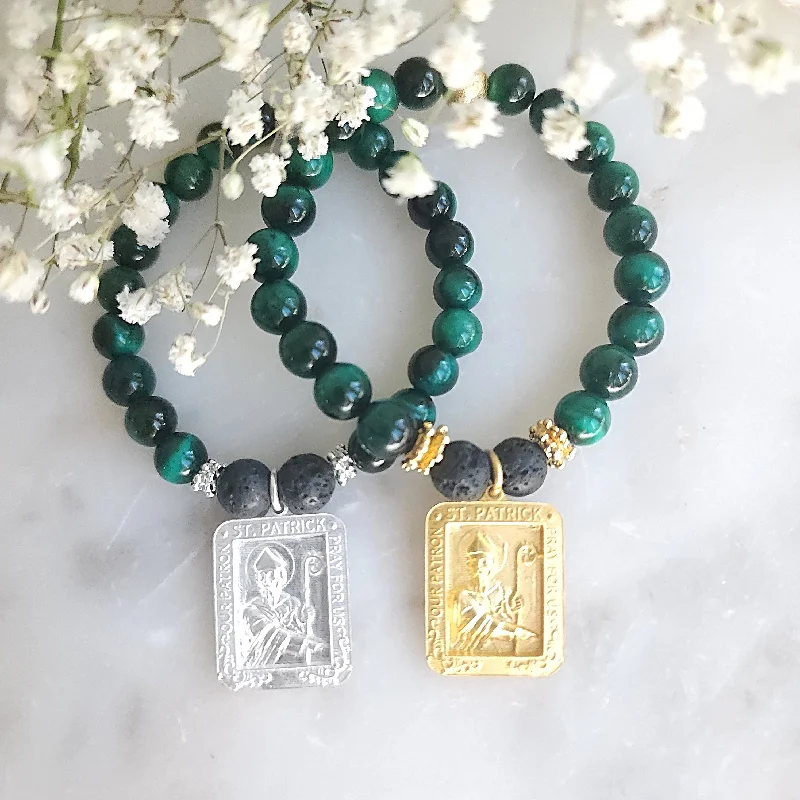Grab Exquisite Jewelry At The Lowest Prices St. Patrick of Ireland green tiger eye bracelet Grab Exquisite Jewelry At The Lowest Prices St. Patrick of Ireland green tiger eye bracelet