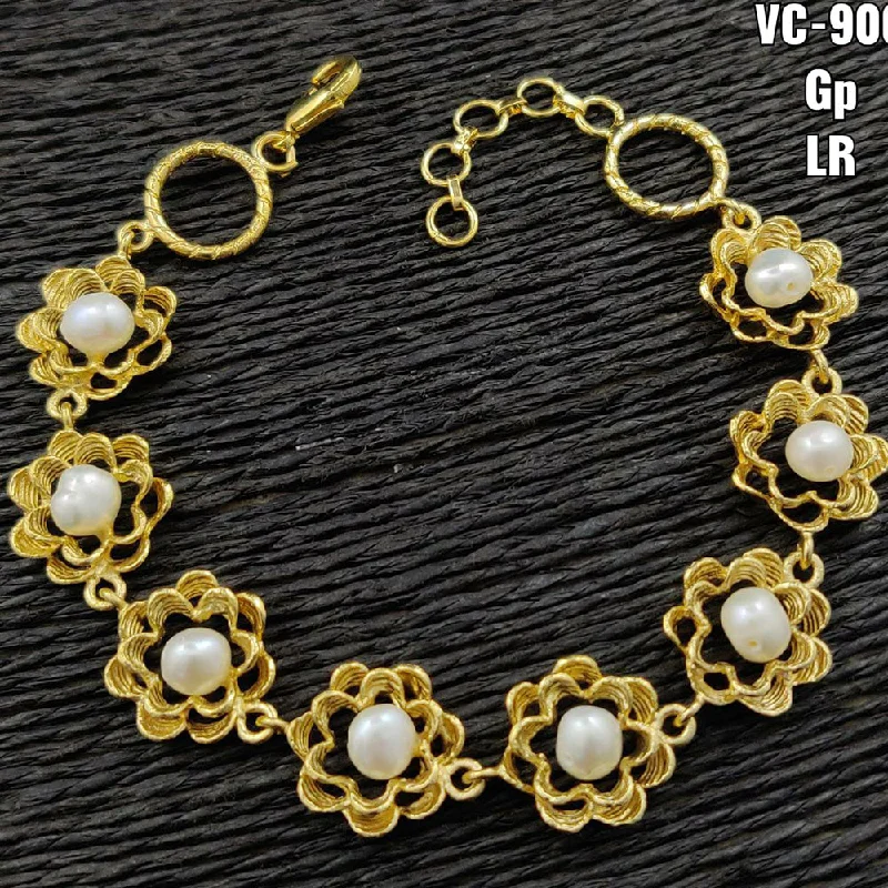 Shop Modern Jewelry Collections With Exclusive Discounts Vivah Creation Gold Plated Pearl Bracelets Shop Modern Jewelry Collections With Exclusive Discounts Vivah Creation Gold Plated Pearl Bracelets