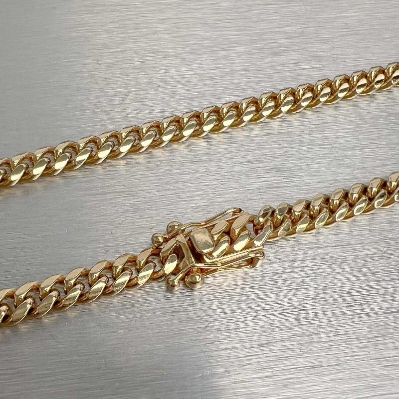 Flash Sale On Exquisite Jewelry – Don't Miss Out 10k Yellow Gold Miami Cuban Curb Link 6.40mm Chain Necklace 28.5" 79.1g HEAVY Flash Sale On Exquisite Jewelry – Don't Miss Out 10k Yellow Gold Miami Cuban Curb Link 6.40mm Chain Necklace 28.5" 79.1g HEAVY