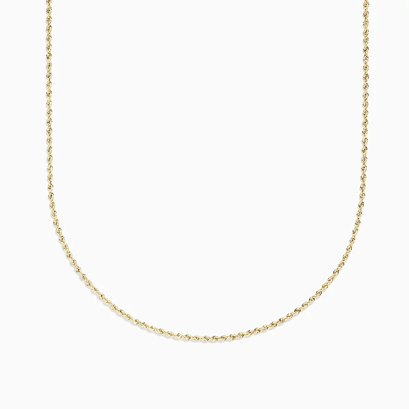 Buy More, Save More On Stunning Jewelry Pieces 14K Yellow Gold 18" Woven Chain