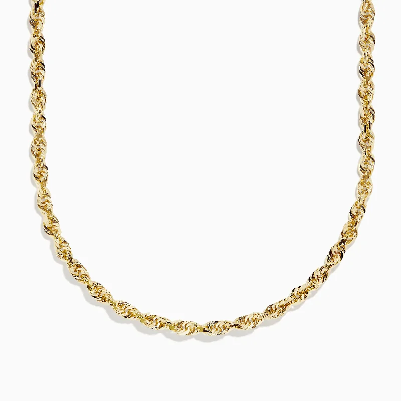 Shop Trending Jewelry With Exclusive Savings 14K Yellow Gold 26" Woven Chain