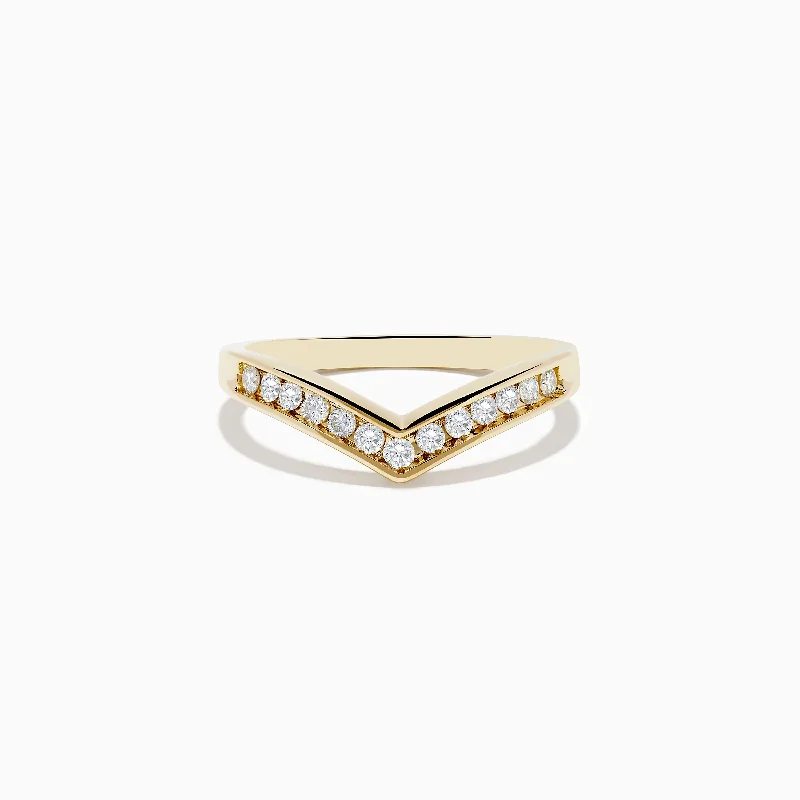 Flash Sale On Stunning Jewelry – Don't Miss Out 14K Yellow Gold Contoured Diamond Band Ring Flash Sale On Stunning Jewelry – Don't Miss Out 14K Yellow Gold Contoured Diamond Band Ring