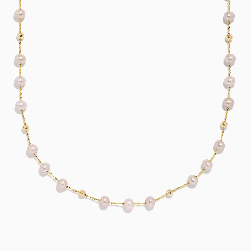 Don't Miss Out On Bestselling Jewelry At Special Prices 14K Yellow Gold Pink Freshwater Pearl Necklace Don't Miss Out On Bestselling Jewelry At Special Prices 14K Yellow Gold Pink Freshwater Pearl Necklace