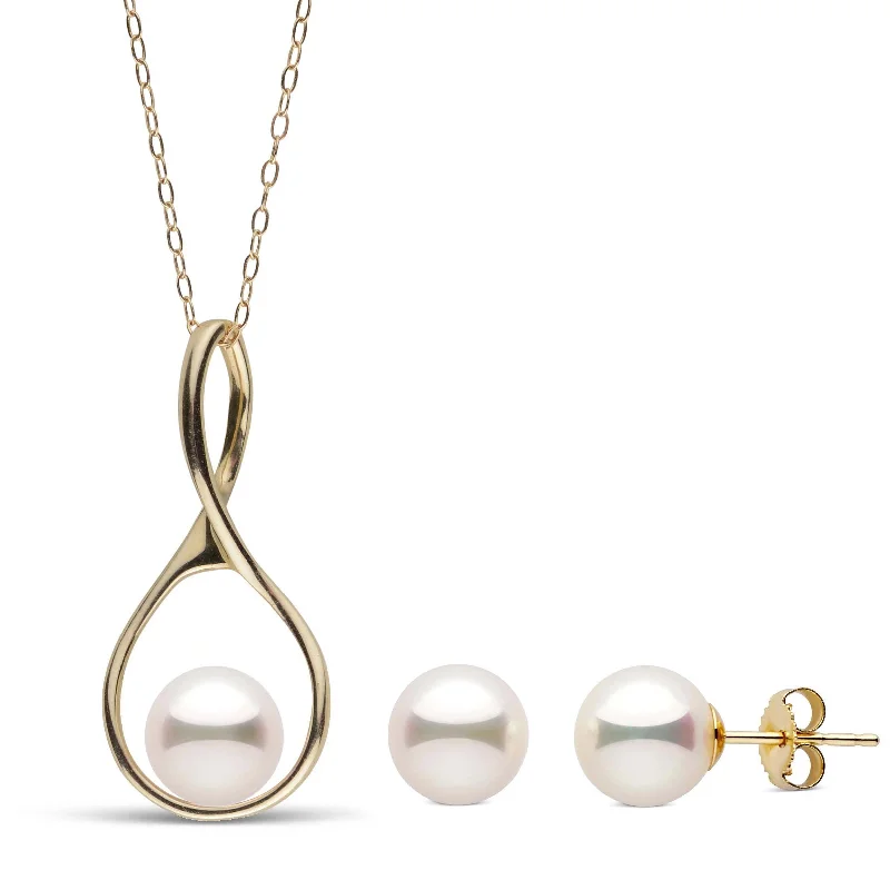 High-End Jewelry, Now More Affordable Than Ever 7.5-8.0 mm Freshadama Wishbone Pendant and Stud Earrings Set High-End Jewelry, Now More Affordable Than Ever 7.5-8.0 mm Freshadama Wishbone Pendant and Stud Earrings Set