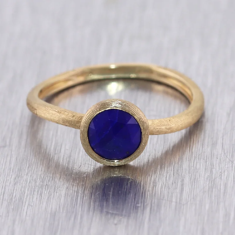 Unlock Unbeatable Jewelry Deals Before They’Re Gone Marco Bicego 18k Yellow Gold Jaiour Lapis Lazuli Stackable Ring Unlock Unbeatable Jewelry Deals Before They’Re Gone Marco Bicego 18k Yellow Gold Jaiour Lapis Lazuli Stackable Ring