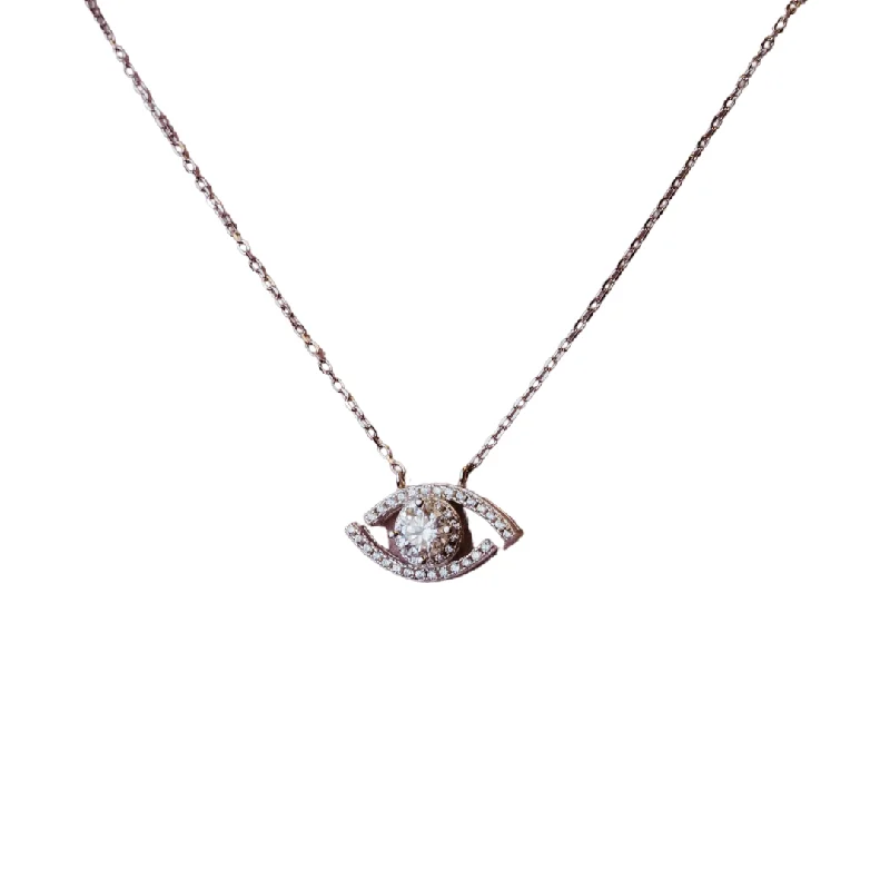 Shop Stylish Jewelry Now And Save Big Countess Moissanite Sterling Silver Eye Necklace **READY TO SHIP** Shop Stylish Jewelry Now And Save Big Countess Moissanite Sterling Silver Eye Necklace **READY TO SHIP**