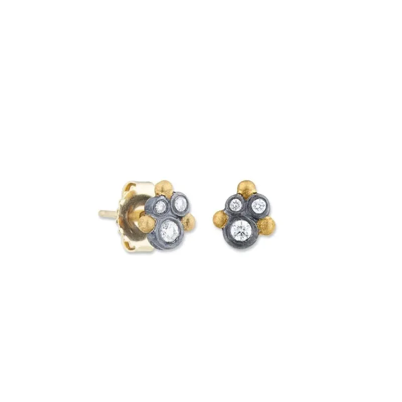 Trending Jewelry Styles Now At Limited-Time Discounts Diamond Cluster Oxidized Silver Stud Earrings by Lika Behar Trending Jewelry Styles Now At Limited-Time Discounts Diamond Cluster Oxidized Silver Stud Earrings by Lika Behar