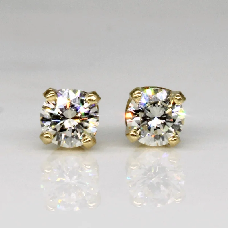 Unmissable Deals On Handmade Jewelry Collections Diamond Stud Earrings | 0.42ctw | Unmissable Deals On Handmade Jewelry Collections Diamond Stud Earrings | 0.42ctw |
