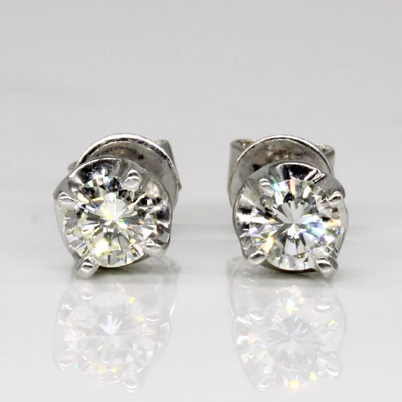 Your Dream Jewelry At Dream Prices Diamond Illusion Set Stud Earrings | 0.62ctw |