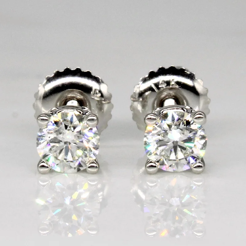 Timeless Elegance At Unbelievable Discounts Diamond Stud Earrings | 0.70ctw |