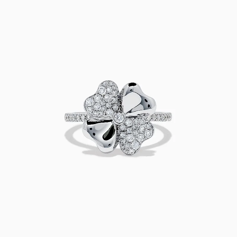 Flash Jewelry Sale – Get Stunning Pieces At Low Prices 14K White Gold Diamond Flower Ring Flash Jewelry Sale – Get Stunning Pieces At Low Prices 14K White Gold Diamond Flower Ring