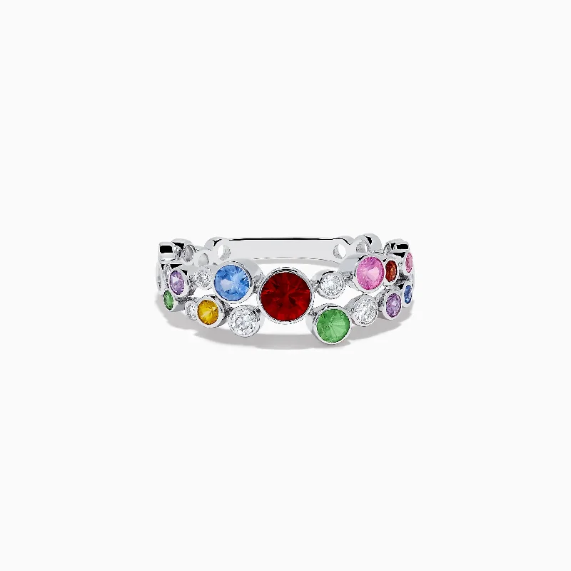 Once-A-Year Jewelry Sale – Grab Your Favorites Now 14K White Gold Multi Sapphire Ring Once-A-Year Jewelry Sale – Grab Your Favorites Now 14K White Gold Multi Sapphire Ring