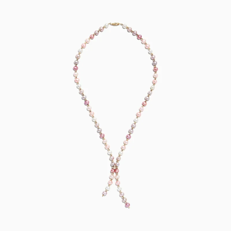 High-End Sparkle, Low-End Prices – Jewelry Sale Live 14K Yellow Gold Multi Color Cultured Fresh Water Pearl Necklace High-End Sparkle, Low-End Prices – Jewelry Sale Live 14K Yellow Gold Multi Color Cultured Fresh Water Pearl Necklace