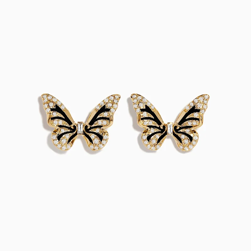 Sparkle For Less – Shop Our Limited-Time Jewelry Deals Safari 14K Yellow Gold Diamond Butterfly Stud Earrings Sparkle For Less – Shop Our Limited-Time Jewelry Deals Safari 14K Yellow Gold Diamond Butterfly Stud Earrings