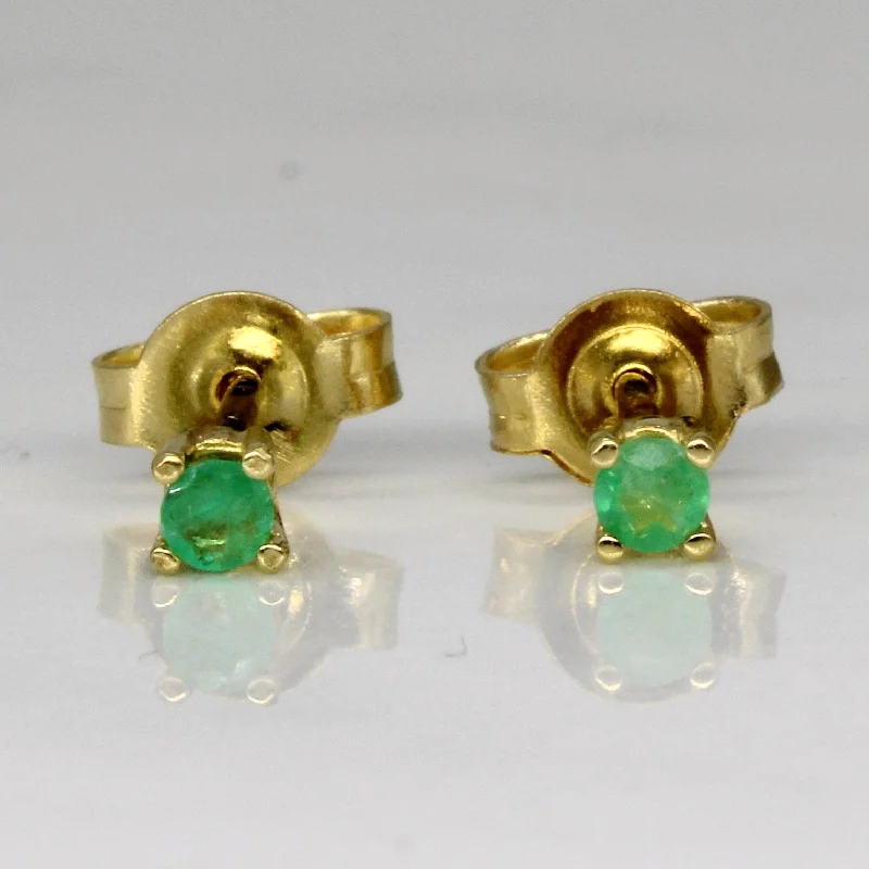 Stunning Statement Jewelry, Unbeatable Discounts Emerald Stud Earrings | 0.06ctw | Stunning Statement Jewelry, Unbeatable Discounts Emerald Stud Earrings | 0.06ctw |