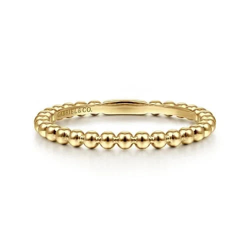 Luxury Meets Affordability – Jewelry Sale Live Now Gabriel&Co Gold Beaded Stacking Ring Luxury Meets Affordability – Jewelry Sale Live Now Gabriel&Co Gold Beaded Stacking Ring