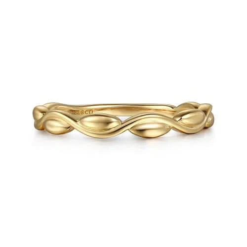Final Call For Exquisite Jewelry At Reduced Rates Gabriel&Co Gold Braided Twist Band