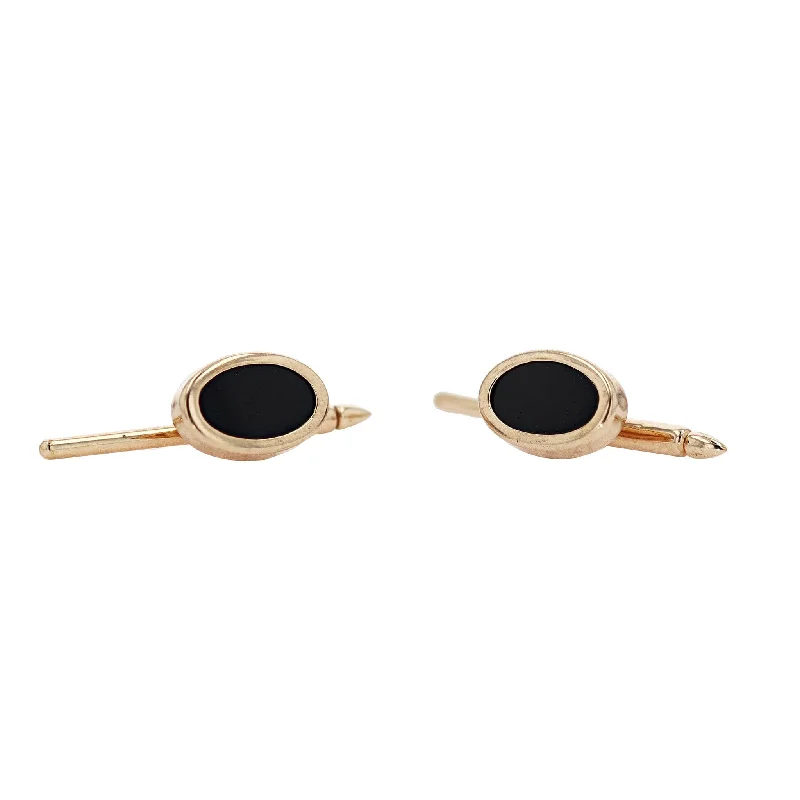 Flash Sale On Stunning Jewelry – Limited Stock Available Gold-Filled Black Onyx Cuff Links Flash Sale On Stunning Jewelry – Limited Stock Available Gold-Filled Black Onyx Cuff Links