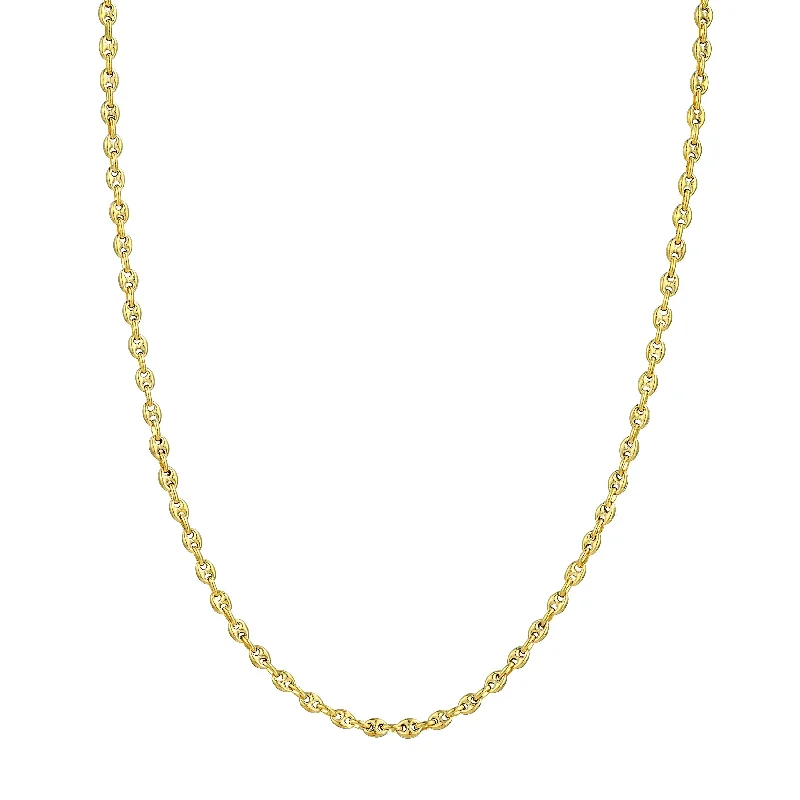 Luxury Jewelry At Budget-Friendly Prices – Grab Yours Now Gold Puff Mariner Chain