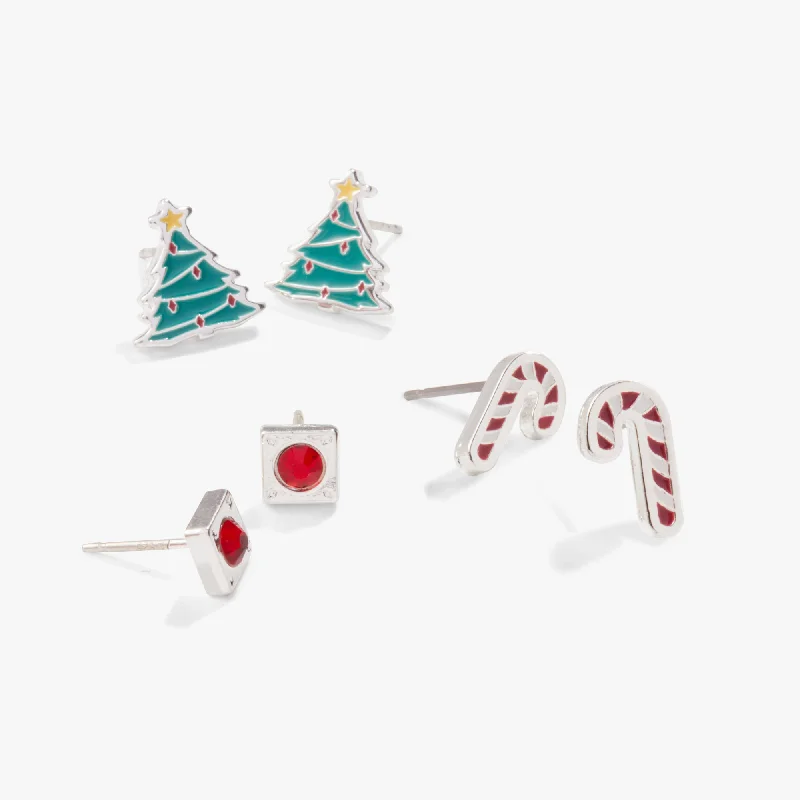 Once-A-Year Jewelry Deals – Shop Before They’Re Gone Holiday Cheer + Ruby Stud Earrings, Set of 3 Once-A-Year Jewelry Deals – Shop Before They’Re Gone Holiday Cheer + Ruby Stud Earrings, Set of 3