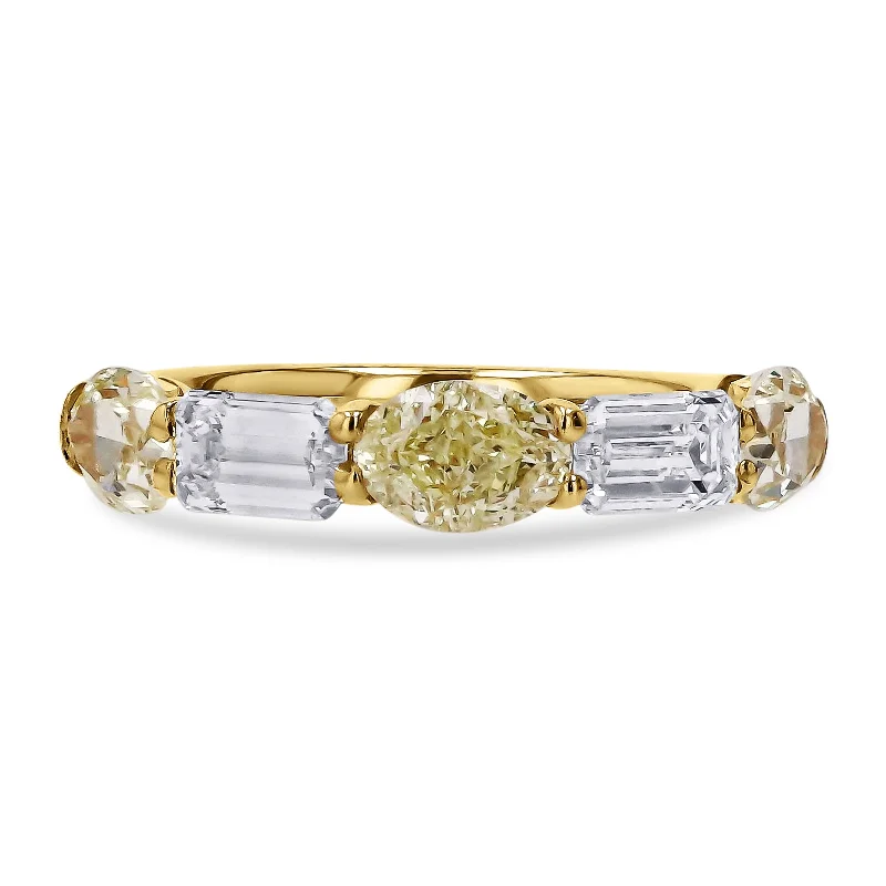 Special Sale On Handcrafted Jewelry – Shop Today JB Star Platinum & 18k Gold Fancy Yellow and White Diamond Band Special Sale On Handcrafted Jewelry – Shop Today JB Star Platinum & 18k Gold Fancy Yellow and White Diamond Band