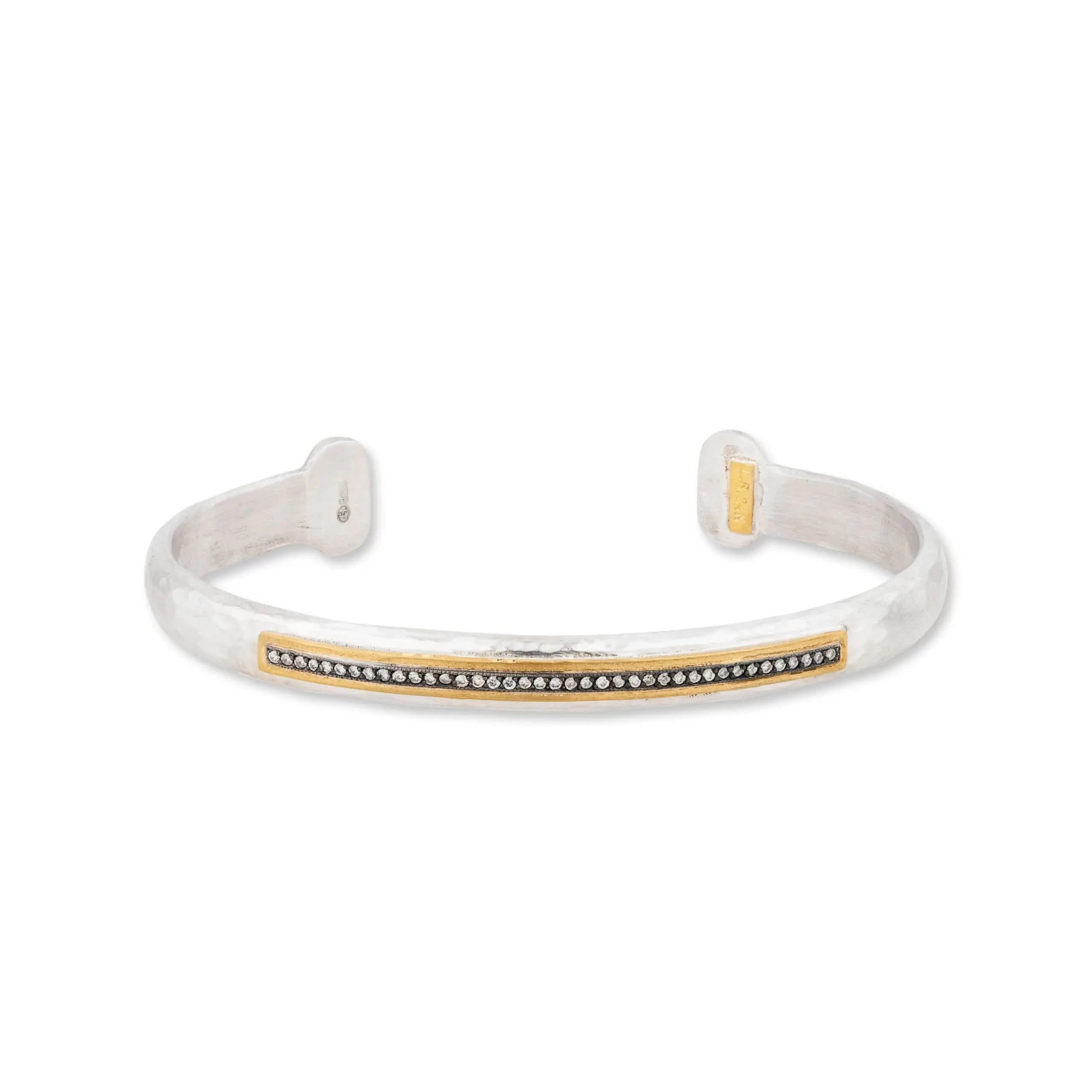 Big Discounts On Elegant Jewelry Collections Lika Behar Stockholm Diamond-Bar Open Cuff