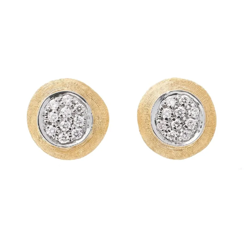 Limited-Stock Jewelry Sale – Once It's Gone, It's Gone Marco Bicego Jaipur Gold & Diamond Pavé Stud Earrings Limited-Stock Jewelry Sale – Once It's Gone, It's Gone Marco Bicego Jaipur Gold & Diamond Pavé Stud Earrings