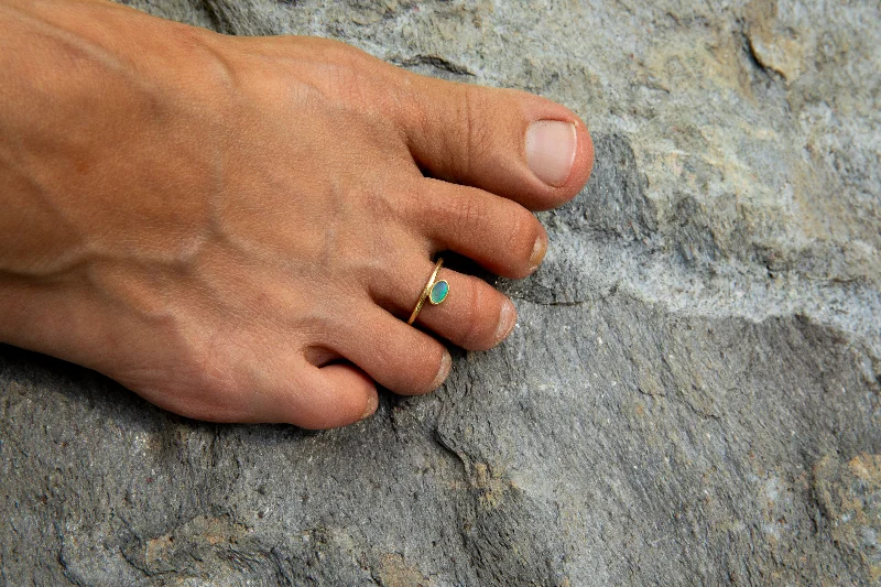 Limited-Time Jewelry Discounts – Shine Without The Splurge Opal Sidecar Toe Ring