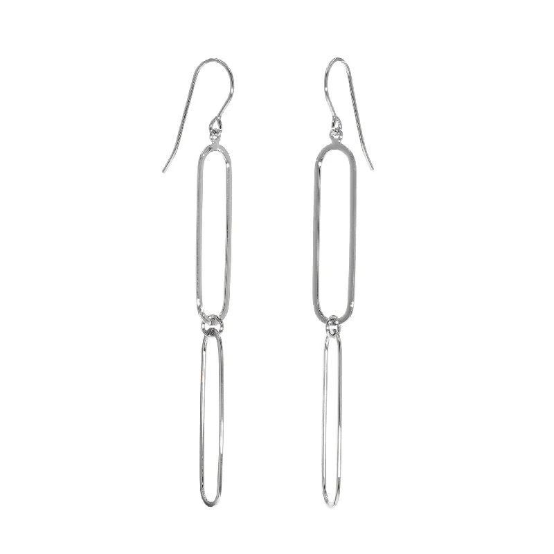 Bold And Beautiful Jewelry Now At Irresistible Prices Paperclip Dangle Earrings by Carla | Nancy B. Bold And Beautiful Jewelry Now At Irresistible Prices Paperclip Dangle Earrings by Carla | Nancy B.