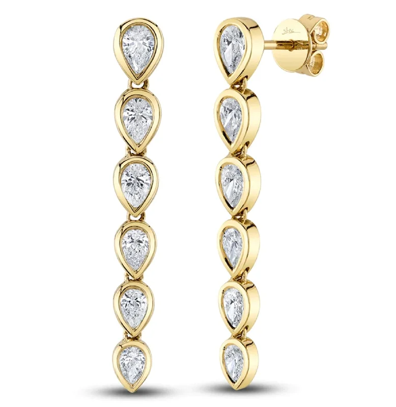 High-End Sparkle, Low-End Prices – Shop Now Pear-Cut Diamond Dangles by Shy Creation High-End Sparkle, Low-End Prices – Shop Now Pear-Cut Diamond Dangles by Shy Creation