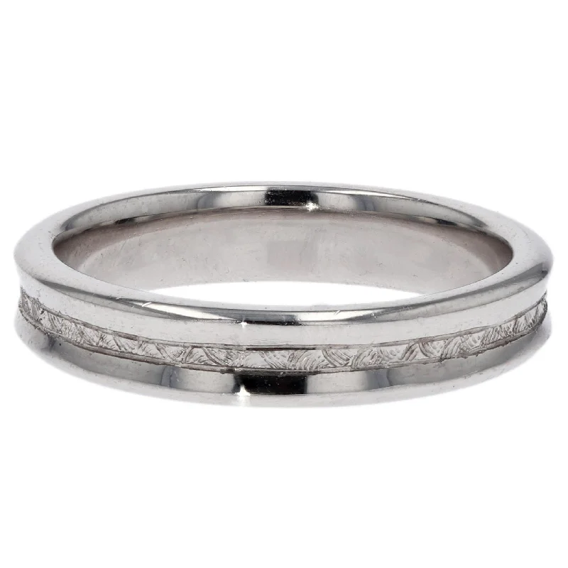 The Jewelry Sale You've Been Waiting For Is Here Platinum Etched-Center Band