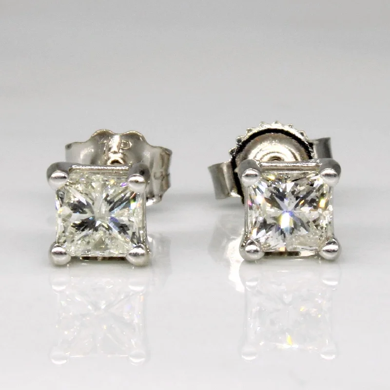 Final Call For Exquisite Jewelry At Reduced Rates Princess Cut Diamond Stud Earrings | 0.64ctw | Final Call For Exquisite Jewelry At Reduced Rates Princess Cut Diamond Stud Earrings | 0.64ctw |
