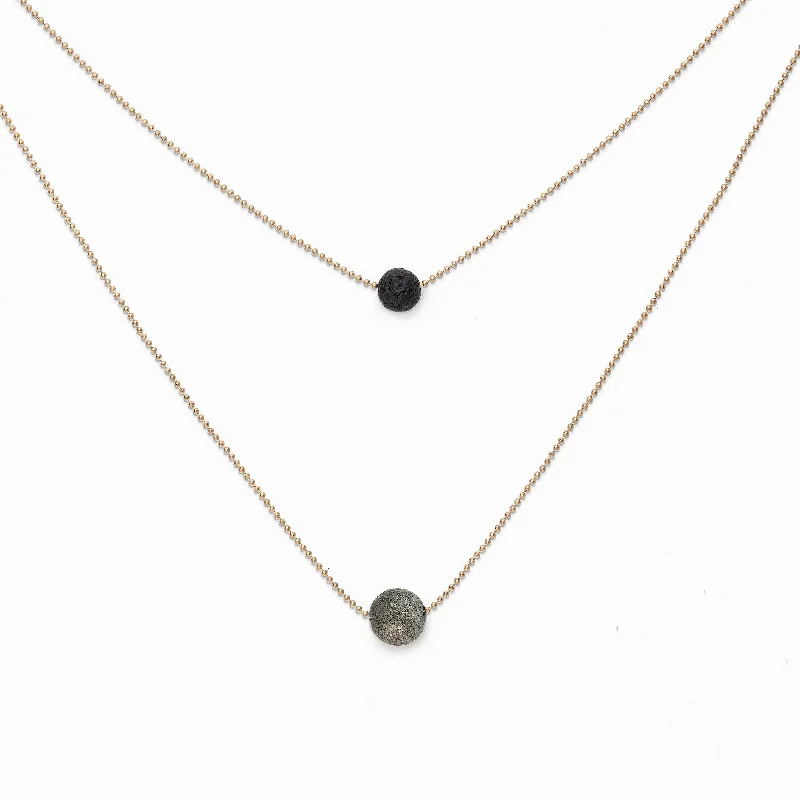Get The Sparkle You Love At Prices You Adore Pure Diffuser Necklace - Pyrite