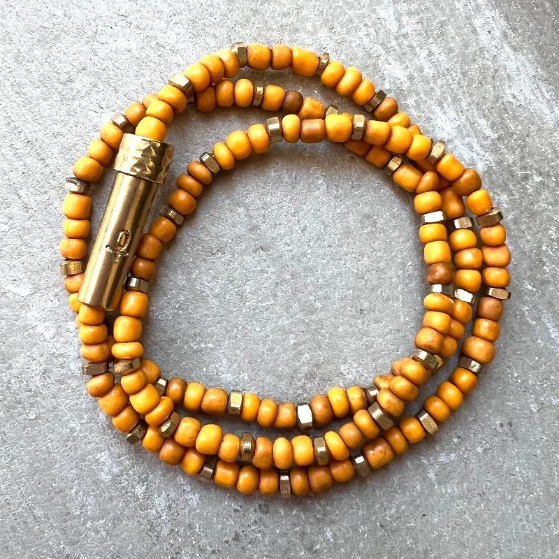 Unmissable Jewelry Discounts – Elevate Your Look For Less Rustic Orange Shine Wrap Bracelet / Wish Necklace Unmissable Jewelry Discounts – Elevate Your Look For Less Rustic Orange Shine Wrap Bracelet / Wish Necklace
