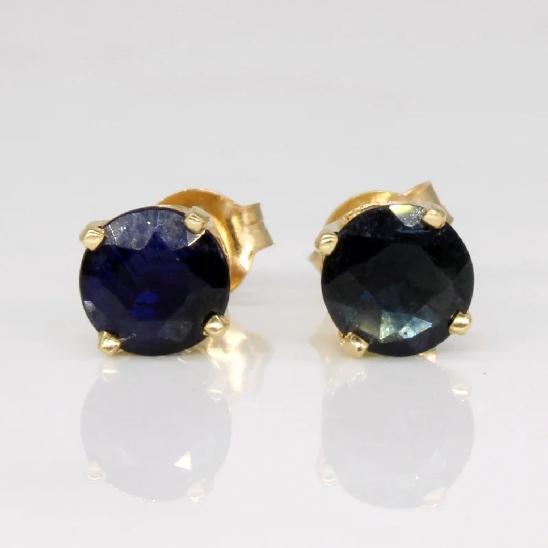 High-Quality Jewelry At A Fraction Of The Cost Sapphire Stud Earrings | 0.80ctw |
