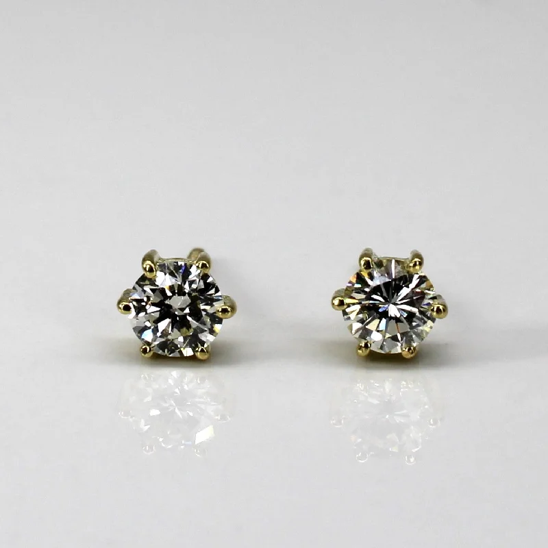 The Biggest Jewelry Sale Of The Year Is Here Solitaire Diamond Stud Earrings | 1.00ctw | The Biggest Jewelry Sale Of The Year Is Here Solitaire Diamond Stud Earrings | 1.00ctw |