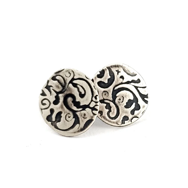 Exclusive Jewelry Sale – Shine For Less Sterling & Coin Silver Eco Chic Filigree Stud Earrings