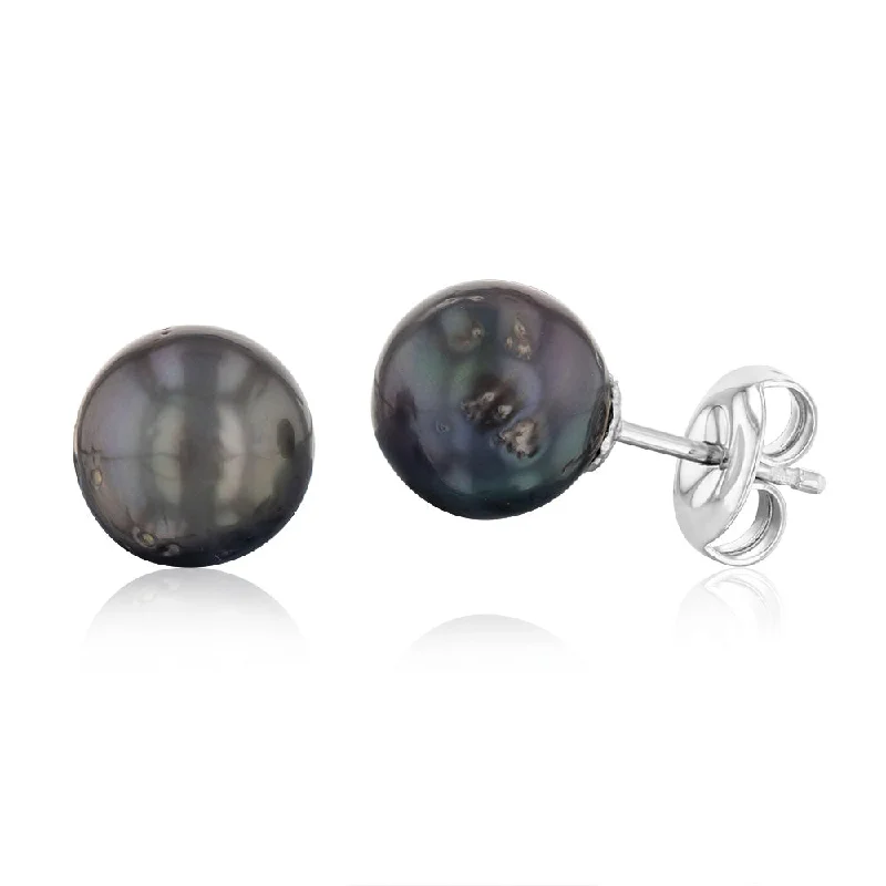 Personalized Jewelry Sale – Unique Pieces At Great Prices Sterling Silver 8-10mm Tahitian Pearl Stud Earrings Personalized Jewelry Sale – Unique Pieces At Great Prices Sterling Silver 8-10mm Tahitian Pearl Stud Earrings