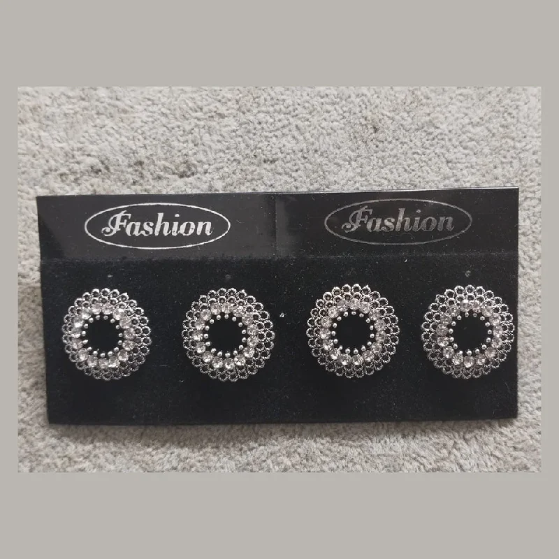 Sparkle In Style With Our Best Jewelry Deals Tahura Oxidised Plated Stud Earrings